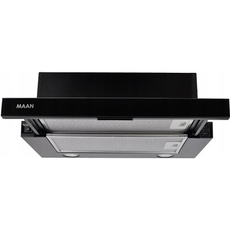 MAAN Corona 2 G 50 Cappa aspirante da cucina nera