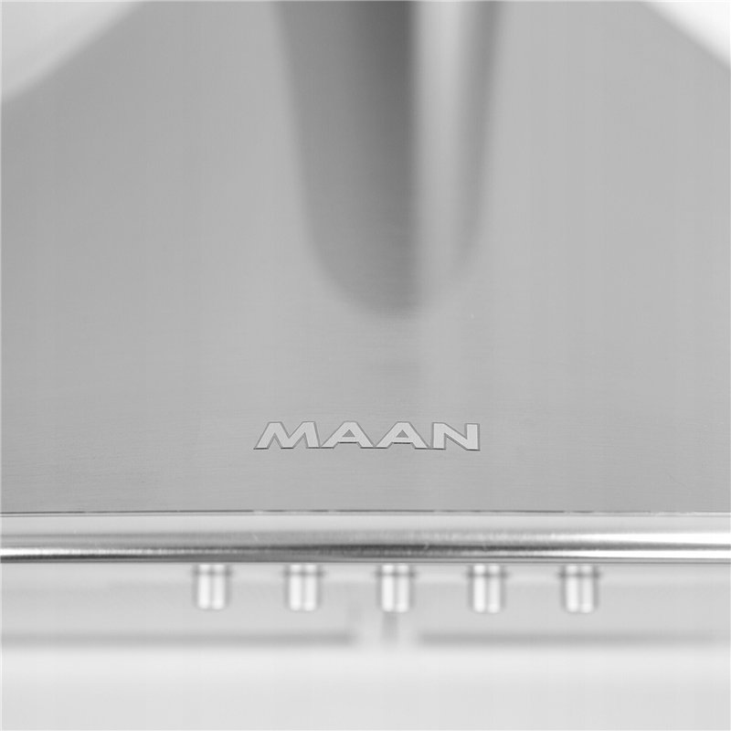 Maan Kitchen Extractor Hood Wall Canopy Mix 3 60 310 M3/H, Satin