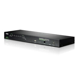 Switch KVM Aten a 8 porte su IP VGA PS/2-USB con accesso condiviso da console locali/remote