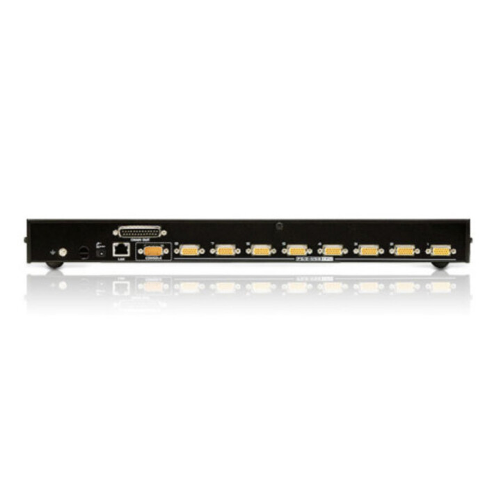 Aten Switch Kvm Por Ip Vga Ps/2-usb De 8 Puertos Con Acceso Compartido Desde Consolas Local/remota