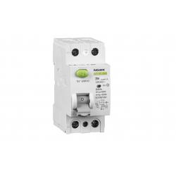 Disyuntores de corriente residual Noark Ex9L-N 2P 25A 30mA