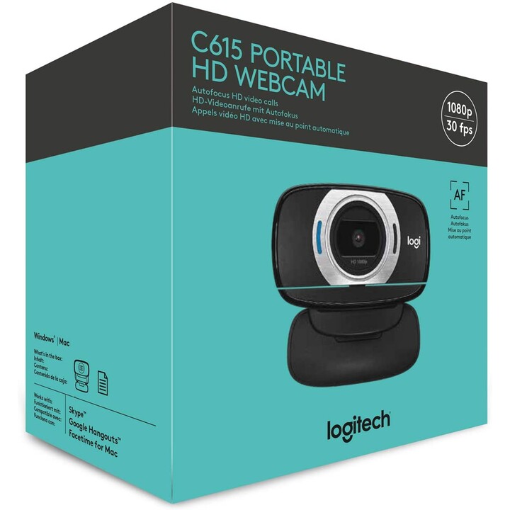 Webcam Logitech HD C615 (960-001056)