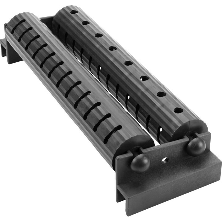 Tiling kit: 24l container with a grate and rolls, a rubber float, a soft sponge float