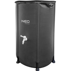 Collapsible rainwater storage container, 250 L, PVC