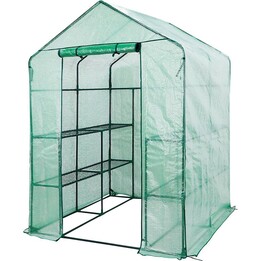 Greenhouse 143 x 143 x 195 cm, PE film 135g, metal construction