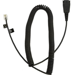 Jabra 8800-01-06 Telefonkabel 0,5 m Schwarz