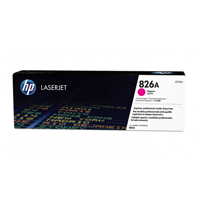 Cartouche de toner magenta d origine HP 826A LaserJet