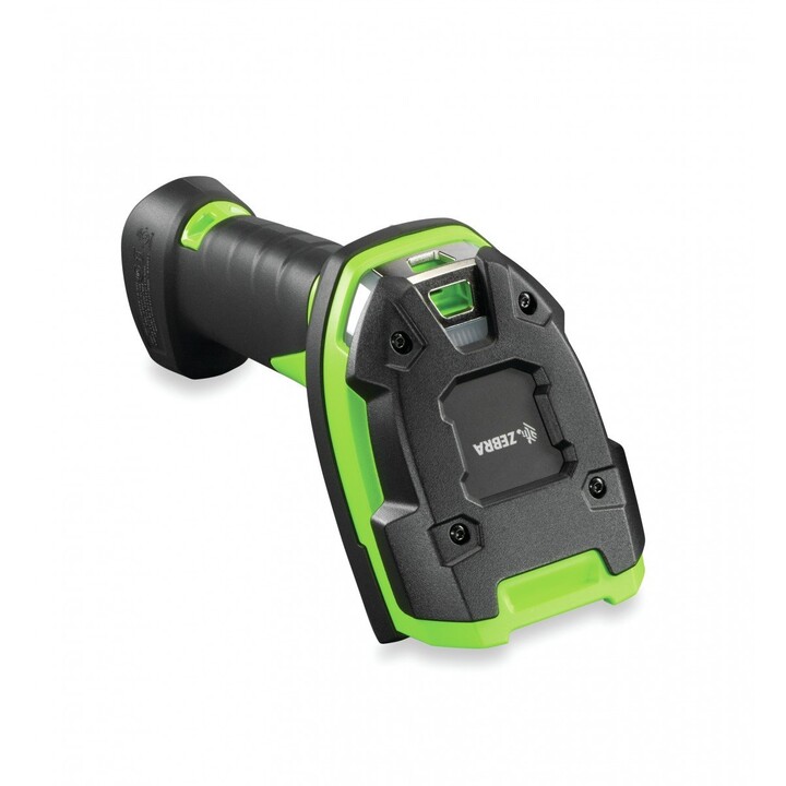 Lettore di codici a barre portatile Zebra DS3608-SR 1D/2D con LED, nero, verde