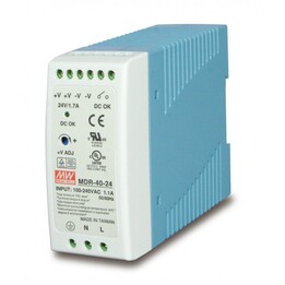 PLANET PWR-40-24 Netzteil 40 W Blau, Weiß
