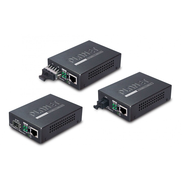 Conversor de mídia PLANET GT-806A15 2000 Mbit/s 1310 nm Preto