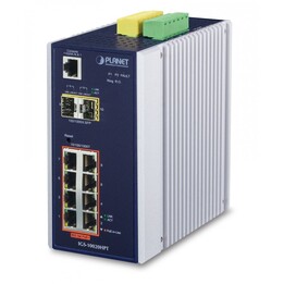 PLANET IGS-10020HPT Managed L2+ Gigabit Ethernet (10/100/1000) Power over Ethernet (PoE) Black, White