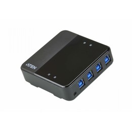 Switch de compartilhamento de periféricos ATEN 4 x 4 USB 3.1 Gen1