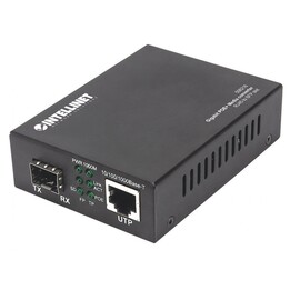 Intellinet 508216 Media Converter 1000 Mbit/s Black