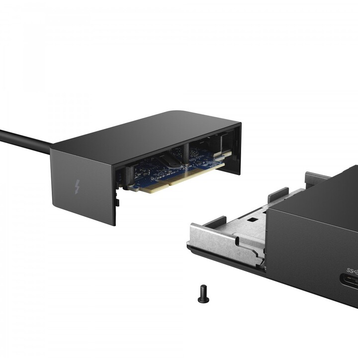 DELL WD19TB Alámbrico Thunderbolt 3 Negro