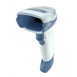 Zebra DS4608-HC 1D/2D Handheld Barcode Reader with Blue LED, White