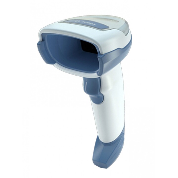 Lettore di codici a barre portatile Zebra DS4608-HC 1D/2D con LED blu, bianco