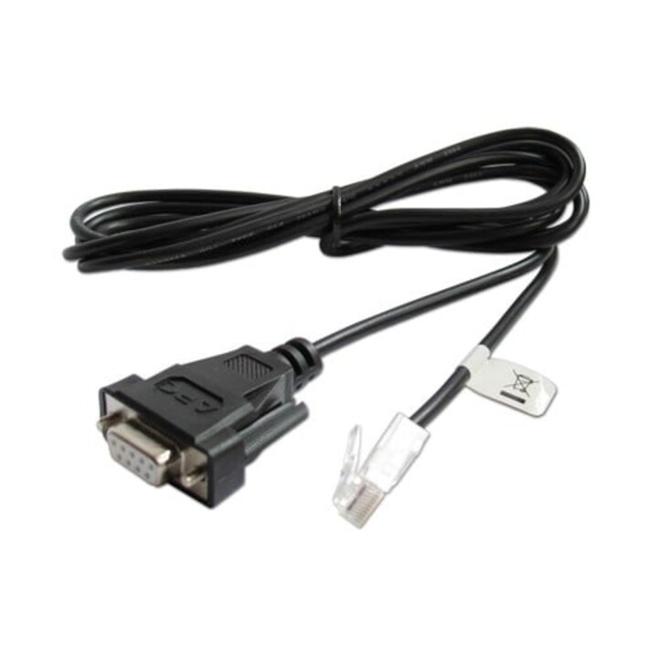 APC AP940-0625A Gender Changer per cavo DB9 RJ45 nero