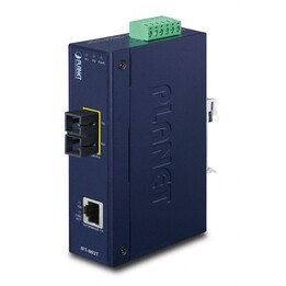 Conversor de mídia PLANET IFT-802T 200 Mbit/s 1310 nm Azul