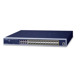 PLANET GS-5220-16S8CR switch Gestionado L2+ Gigabit Ethernet (10/100/1000) 1U Azul