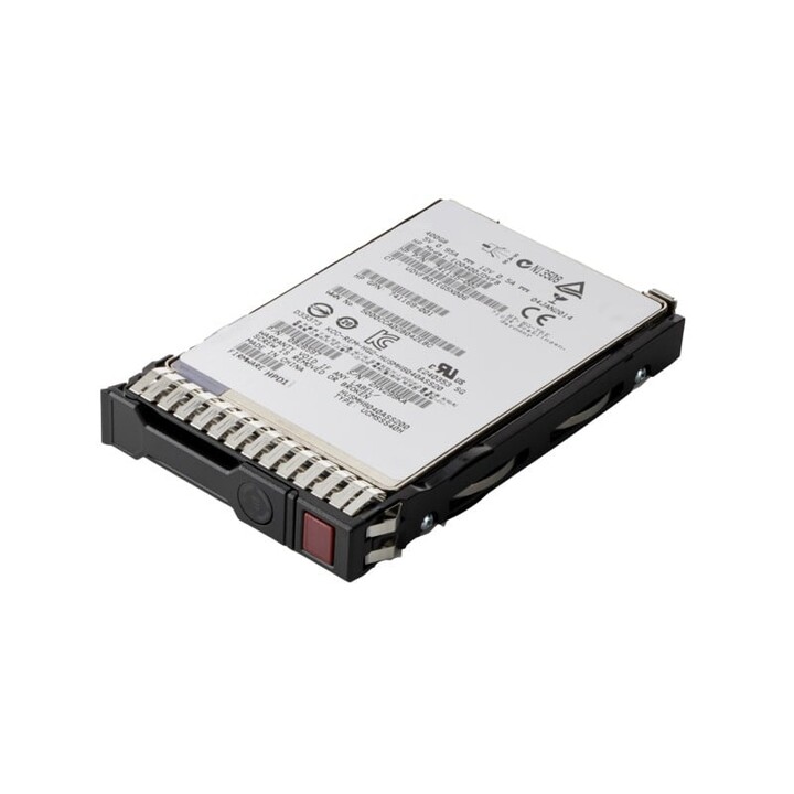 Unidade de estado sólido Serial ATA III MLC de 2,5" e 480 GB da Hewlett Packard Enterprise P04560-B21