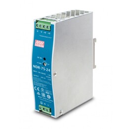 Fonte de alimentação PLANET PWR-75-24 75W Azul, Cinza