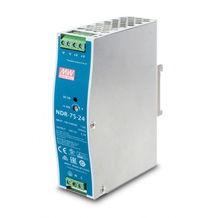PLANET PWR-75-24 75W Power Supply Unit Blue, Grey