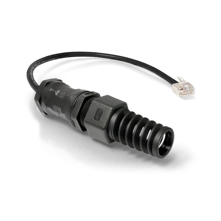 QuWireless QRJ45 network cable Black 0.16 m