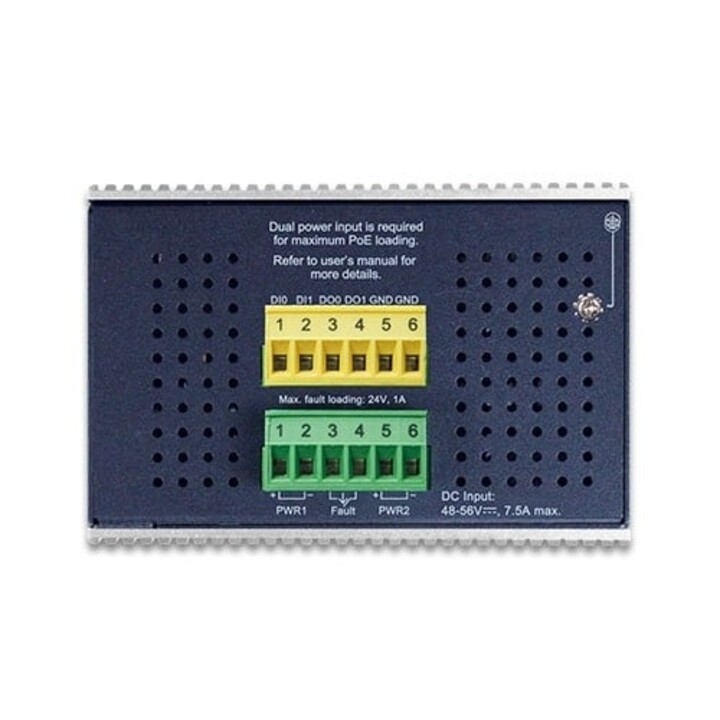 PLANET IGS-6325-8UP2S Gigabit Ethernet L3 géré (10/100/1000) Power over Ethernet (PoE) Aluminium, Noir