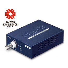 PLANET LRP-101CE ampliador de red Transmisor de red Azul 100 Mbit/s