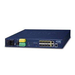 Commutateur géré PLANET MGSD-10080F L2+ Gigabit Ethernet (10/100/1000) 1U Bleu