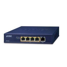 PLANET POE-E304 ampliador de red Transmisor y receptor de red Azul 10, 100, 1000 Mbit/s