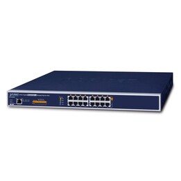 PLANET UPOE-800G Managed Gigabit Ethernet (10/100/1000) Power over Ethernet (PoE) Blau