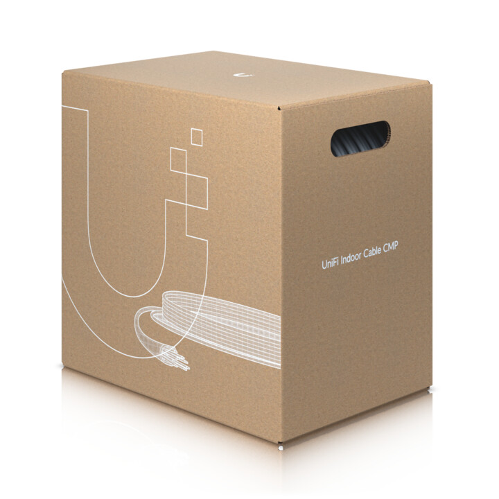 Ubiquiti Networks U-Cable-C6-CMP Netzwerkkabel Weiß 305 m Cat6 U/UTP (UTP)