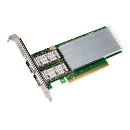 Intel Ethernet-Netzwerkadapter E810-CQDA2, intern, Glasfaser, 100.000 Mbit/s