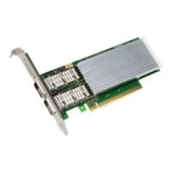 Adaptador de rede INTEL 2 portas 100GbE QSFP28 Intel E810 PCI-E 4.0 LP em massa