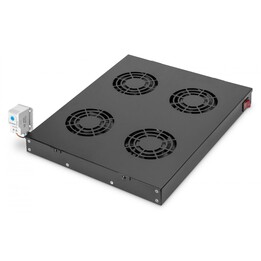 Digitus Unidad de ventilador de techo para una instalación variable de 483 mm (19")