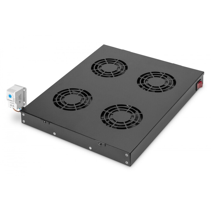 Digitus Unidad de ventilador de techo para una instalación variable de 483 mm (19")