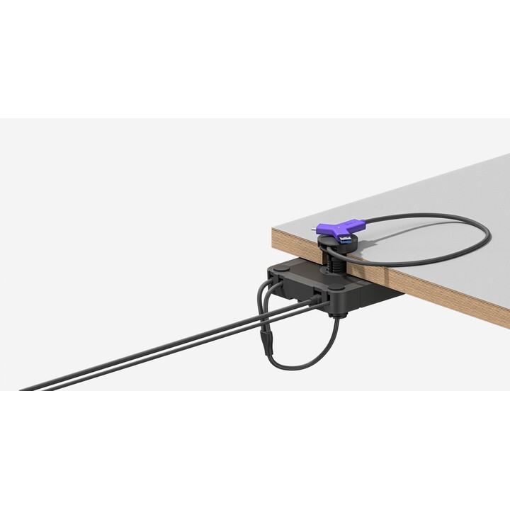 Logitech 952-000010 Audio/Video Extender AV Signal Transmitter and Receiver Black, Violet