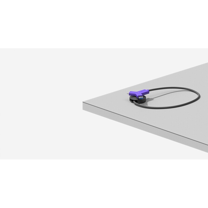 Logitech 952-000010 Audio/Video Extender AV Signal Transmitter and Receiver Black, Violet