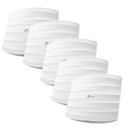 Ponto de acesso sem fio TP-Link Omada EAP245 (pacote com 5) 1750 Mbit/s branco Power over Ethernet (PoE)