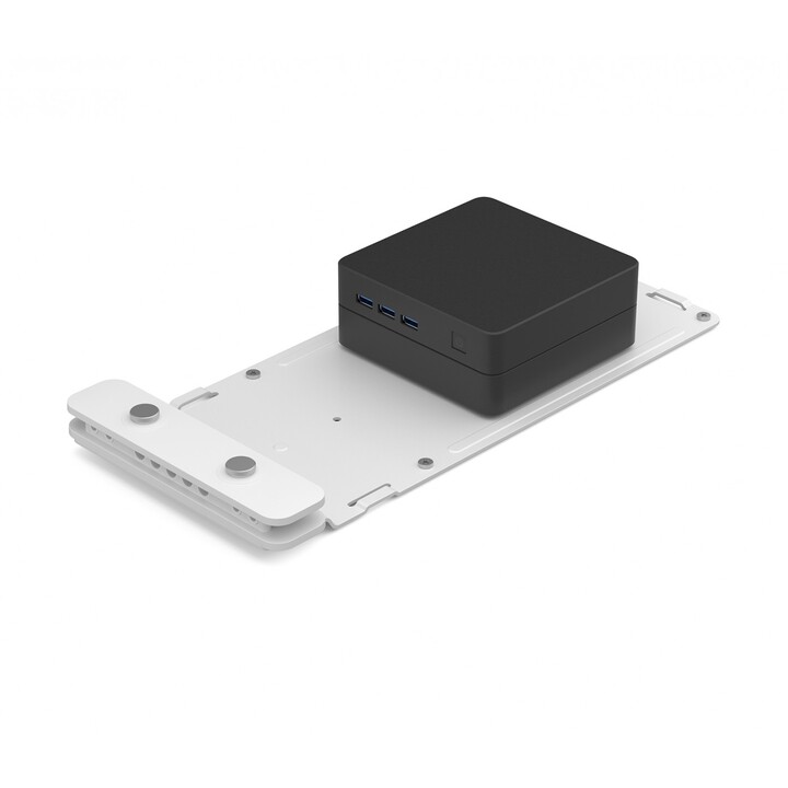 Logitech 952-000097 Support pour processeur et moniteur Blanc