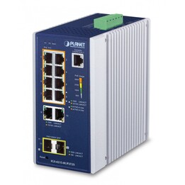 Planet IGS-4215-8UP2T2S IP30 Switch industriale L2/L4 a 8 porte 10/100/1000T 802.3bt PoE + 2 porte 10/100/1000T + 2 porte 100/10