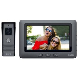 Videocitofono Eura VDP-45A3 "Alpha" Nero