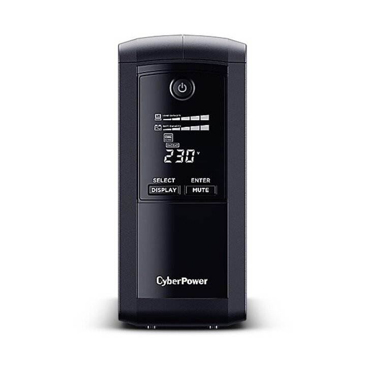 CyberPower VP1000EILCD sistema de alimentación ininterrumpida (UPS) Línea interactiva 1 kVA 550 W 6 salidas AC