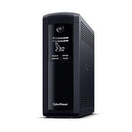 CyberPower VP1200EILCD Uninterruptible Power Supply (UPS) Line Interactive 1.2 kVA 720 W 8 AC Outlets