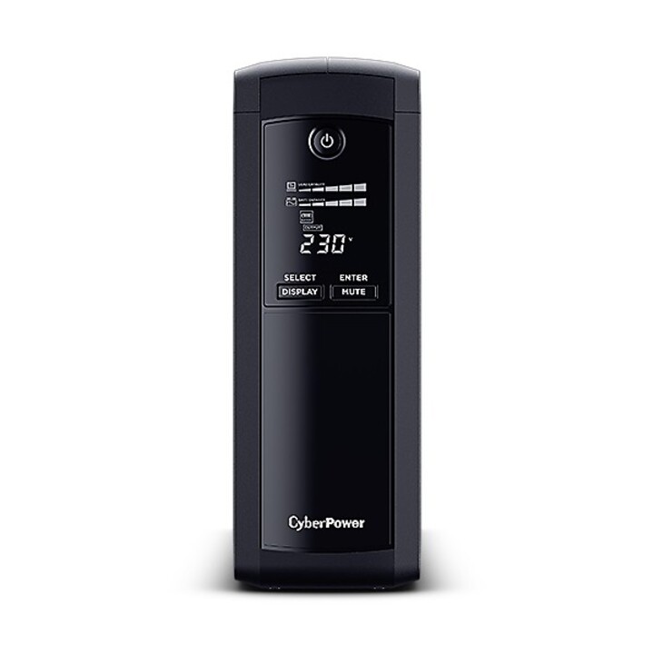 CyberPower VP1200EILCD Onduleur (UPS) Line Interactive 1,2 kVA 720 W 8 prises CA