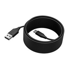 Jabra 14202-11 USB cable USB 2.0 5 m USB C USB A Black