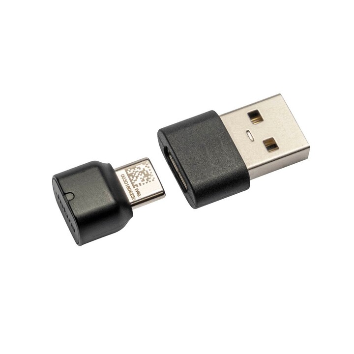 Jabra 14208-38 Adattatore di ricambio per cavo USB C a USB A, nero