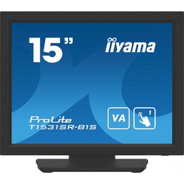 iiyama T1531SR-B1S POS-Monitor 38,1 cm (15 Zoll) 1024 x 768 Pixel XGA Touchscreen