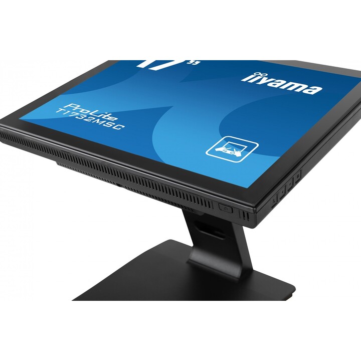 Monitor desktop touchscreen LED Full HD iiyama ProLite T1732MSC-B1SAG da 17" 1280 x 1024, nero